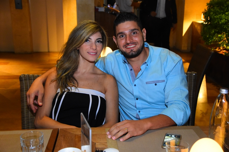 Nathaly Safy and Rabih Rahal at The View